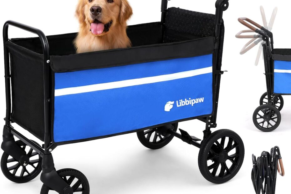Discover the Ultimate All-Terrain Dog Wagon: Perfect for Senior and Injured Pets!