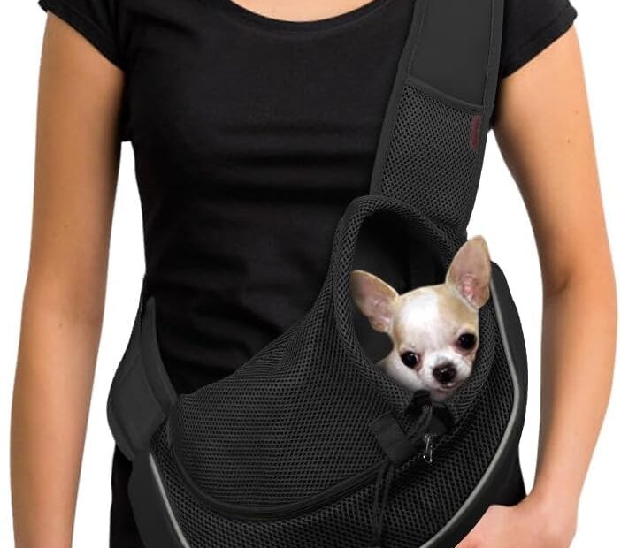 Discover the YUDODO Pet Sling Carrier: The Perfect Hands-Free Solution for Small Dogs and Cats!