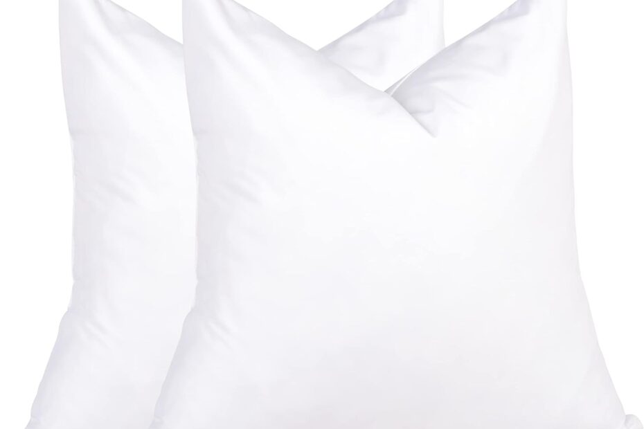 Elevate Your Comfort: puredown® Feather Down Pillow Inserts Review