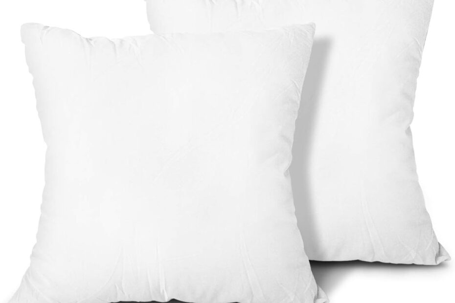 Elevate Your Space: Review of EDOW's Down Alternative Throw Pillow Inserts