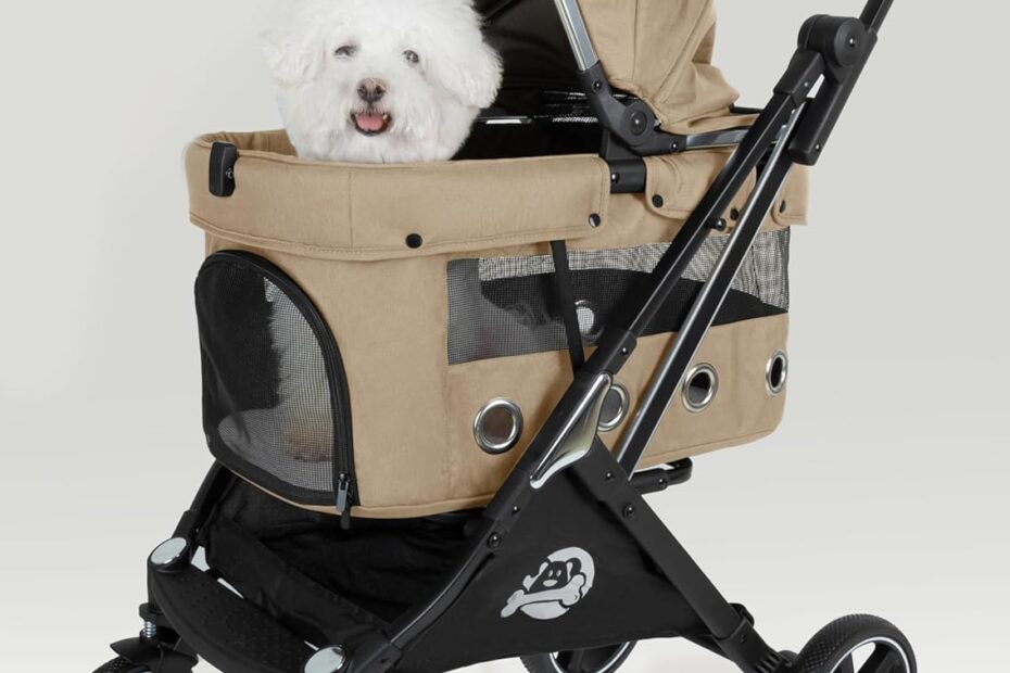 Explore the JK Pawadore Pet Stroller: The Ultimate Lightweight & Secure Companion for Your Furry Friend!