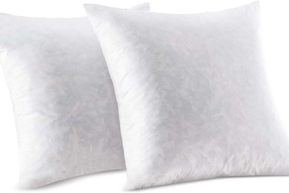 Fluff Up Your Space: Review of Glaciman Premium Feather Throw Pillow Inserts