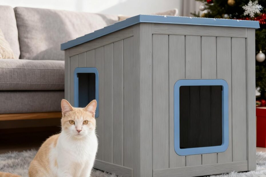 Keep Your Feline Friends Cozy: KAMABOKO Weatherproof Cat Shelter Review