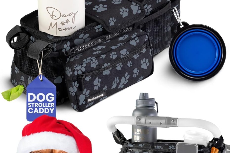 Paws Dog Stroller Caddy: The Ultimate Accessory for Pet Adventures!