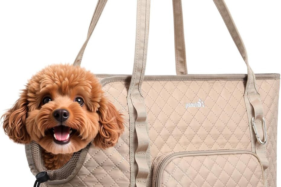 Pecute Dog Purse Carrier: The Perfect Travel Companion for Small Pets!