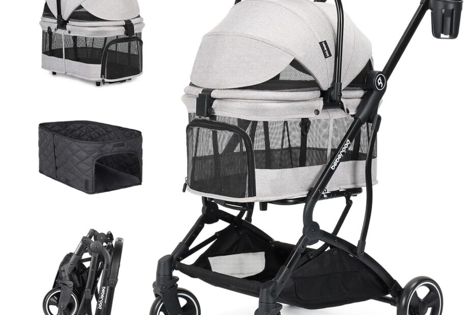 The Ultimate Guide to the T3 3 in 1 Small Pet Stroller: Comfort & Convenience for Your Furry Friends!