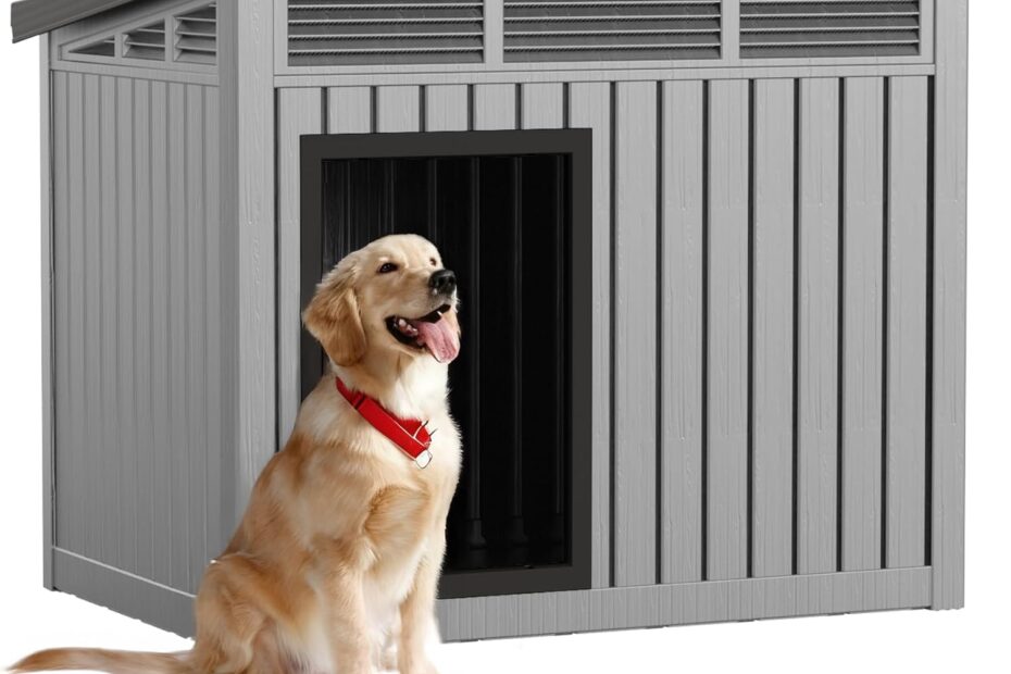 The Ultimate Outdoor Retreat: Review of the Weatherproof Dog House for Dogs of All Sizes