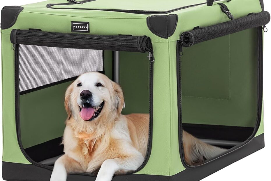 The Ultimate Review of PETSFIT's Versatile Collapsible Dog Crate: Perfect for Comfort & Security!