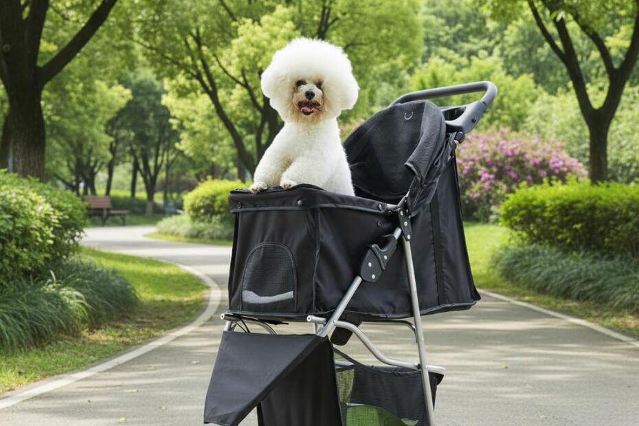 Top Reasons to Love the Foldable 3-Wheel Pet Stroller for Your Furry Friends!