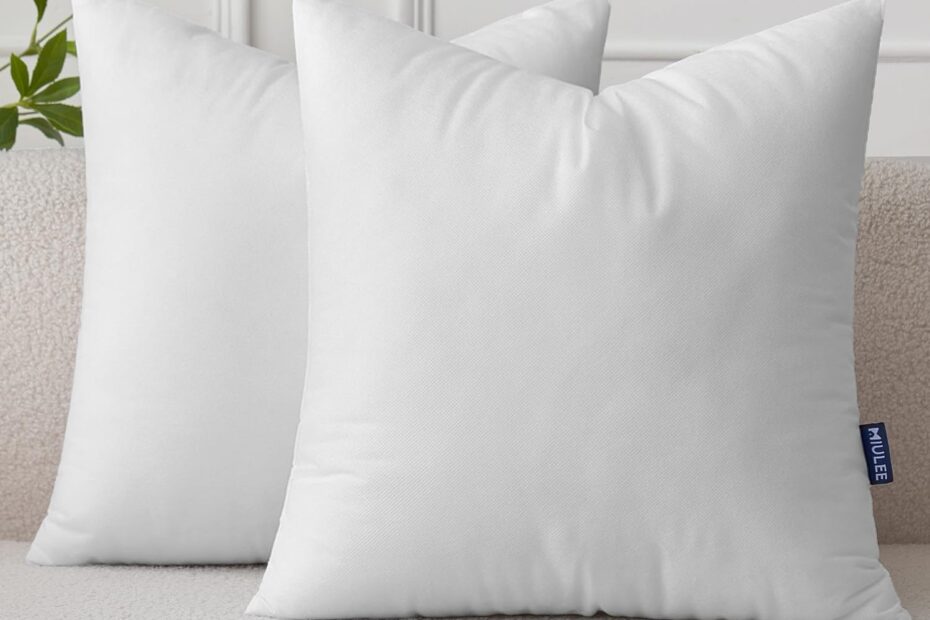 Transform Your Space: MIULEE 20x20 Throw Pillow Inserts Review
