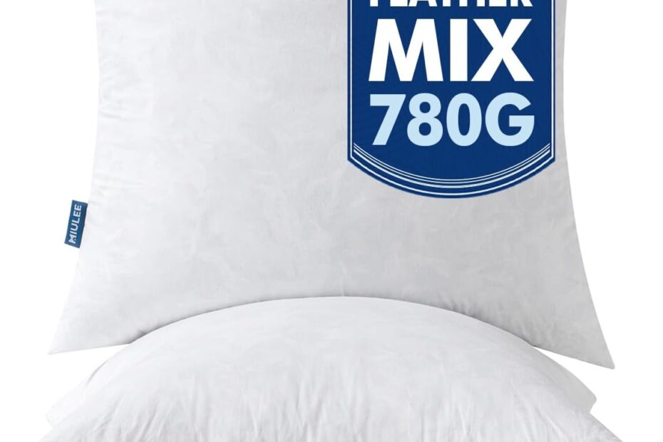 Transform Your Space: MIULEE Feather Mix Pillow Inserts Review