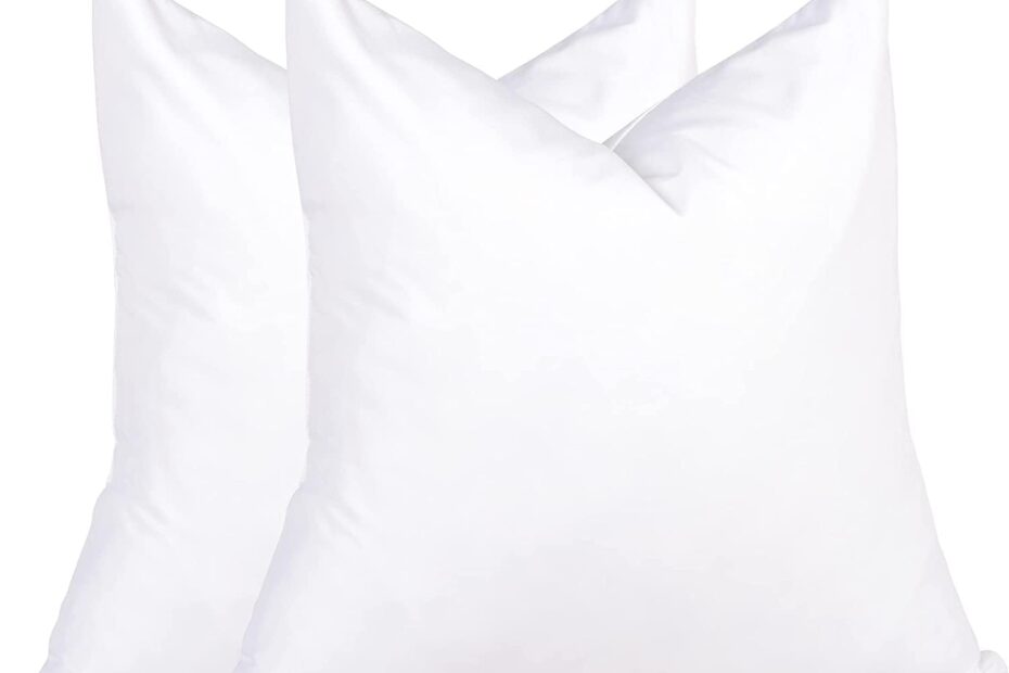 Transform Your Space: puredown® Euro Pillow Inserts Reviewed