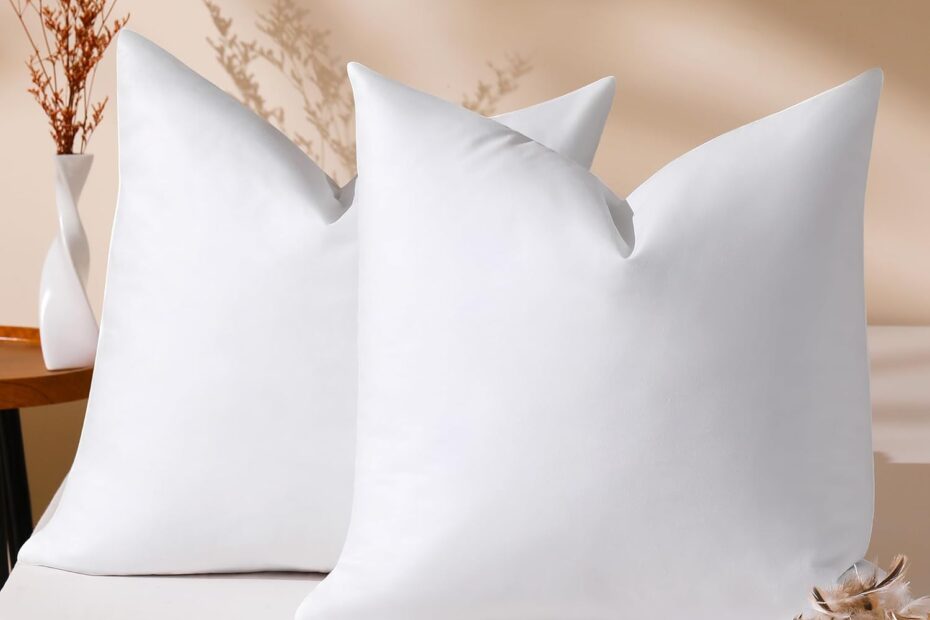 Transform Your Space: Review of 20x20 Natural Feather Down Pillow Inserts