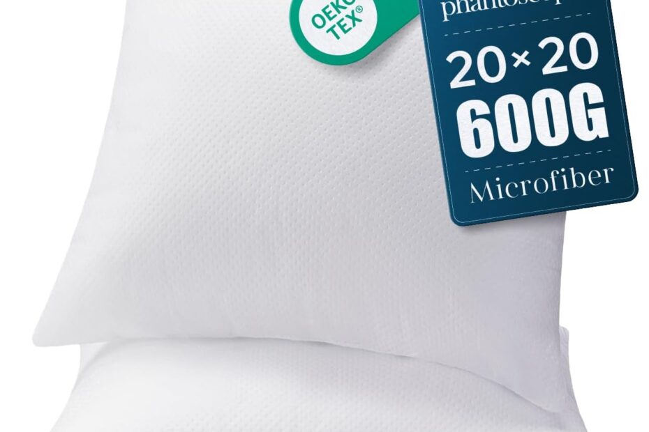 Transform Your Space: Review of Phantoscope 100% Hypoallergenic Pillow Inserts
