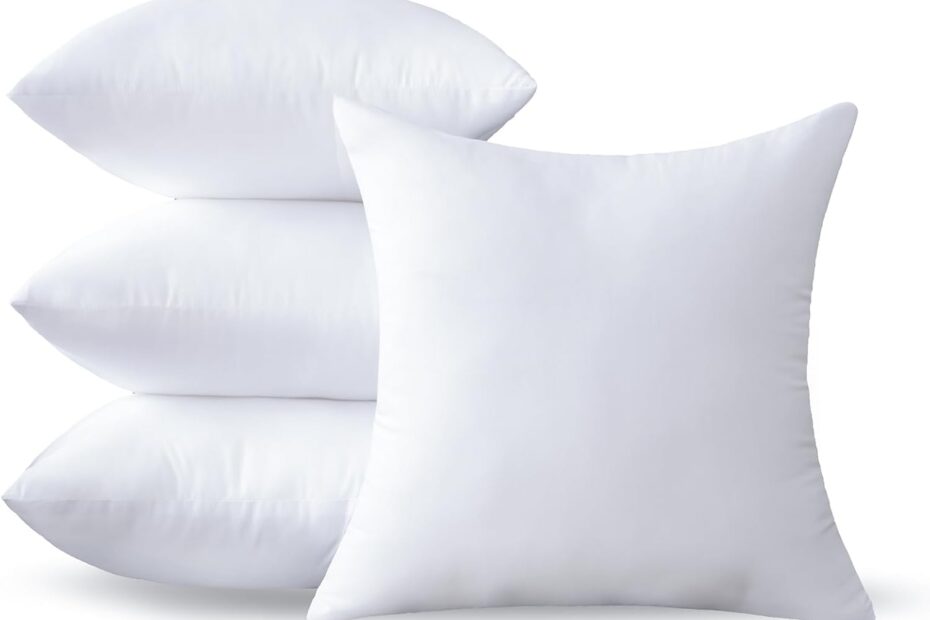 Transform Your Space: Review of Premium 20x20 Pillow Inserts for Ultimate Comfort