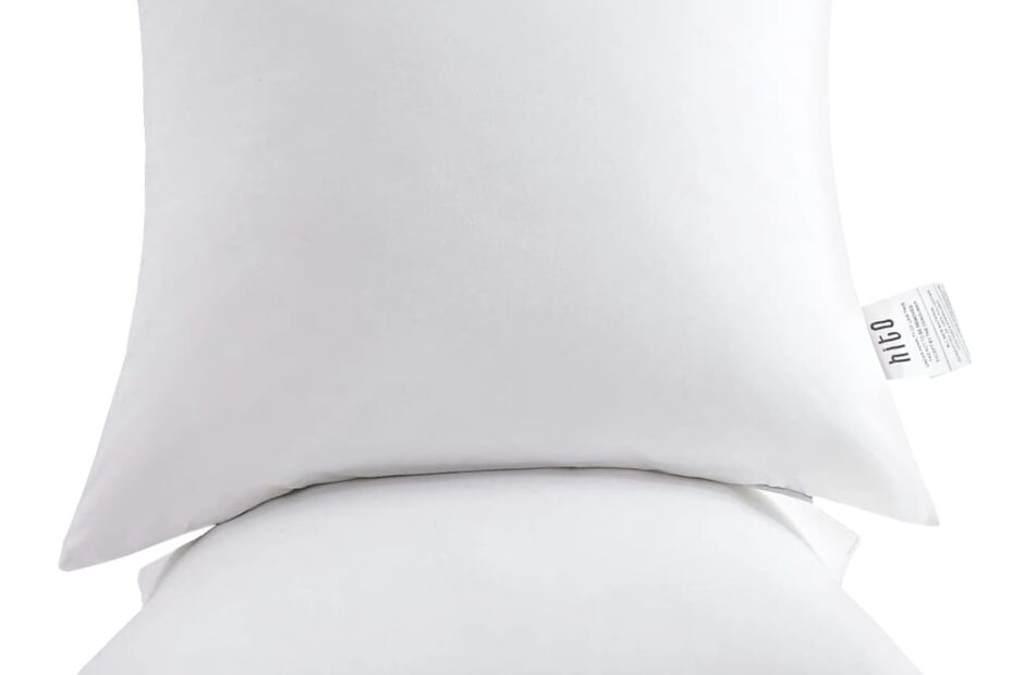 Transform Your Space with HITO 20x20 Pillow Inserts: Down Alternative Perfection!