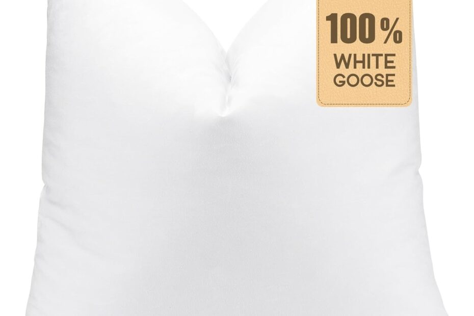 Transform Your Space with SAVORI Down Feather Throw Pillow Inserts: A Cozy Review!