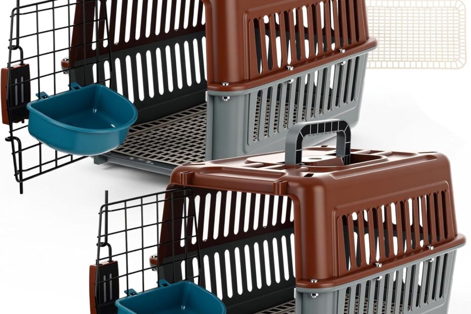 Travel in Style: Review of the 2 Set Hard-Sided Pet Carriers for Small Dogs and Cats