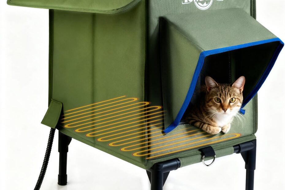 Ultimate Comfort: Review of the Heated Outdoor Cat House for Stray and Feral Felines