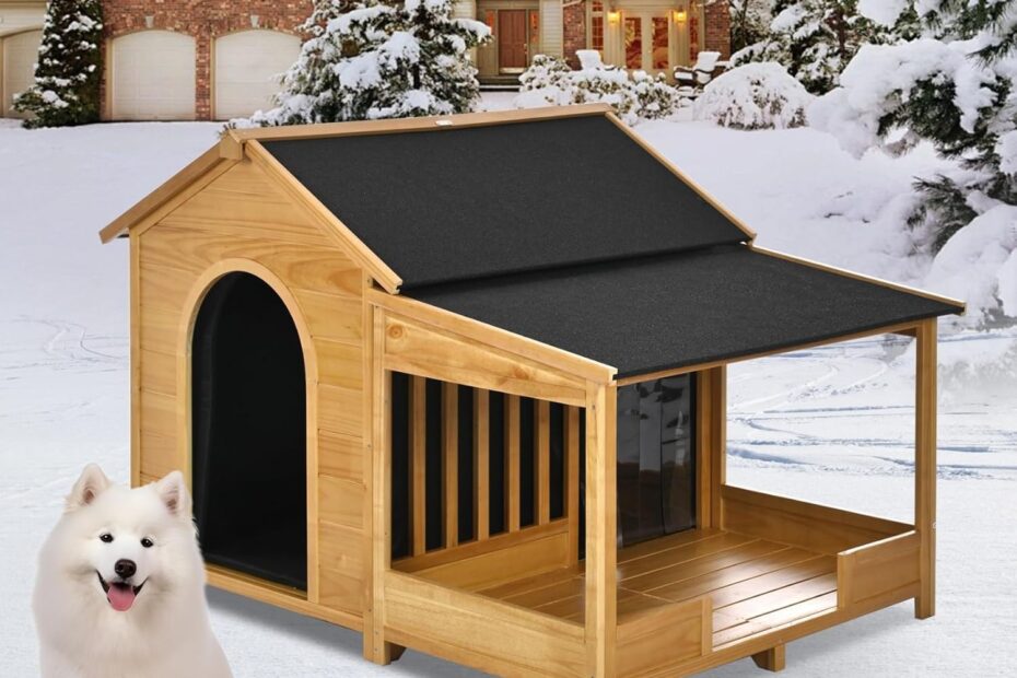 Ultimate Comfort: Review of the Merax 60.2" Insulated Wooden Dog House for Large Breeds
