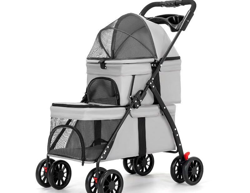 Ultimate Comfort: YYW Double Pet Stroller Review for Multi-Pet Families
