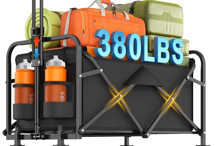 Ultimate Convenience: The Heavy-Duty Collapsible Beach Wagon for All Your Outdoor Adventures