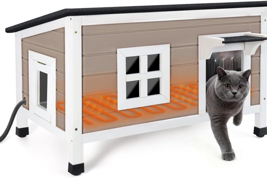 Ultimate Warmth: Extra Large Heated Cat House for Winter Comfort