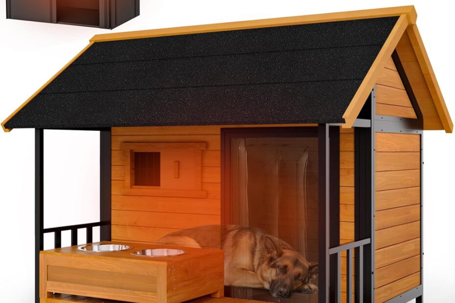 Ultimate Winter Comfort: The Insulated Dog House Review