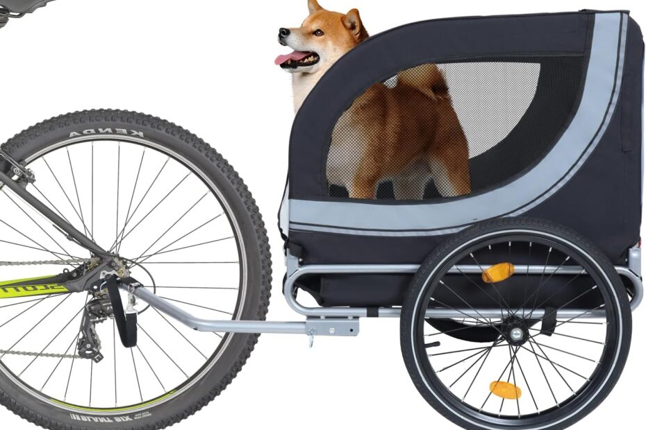 Unleash Adventure: The Ultimate 2-in-1 Dog Bike Trailer & Stroller Review!