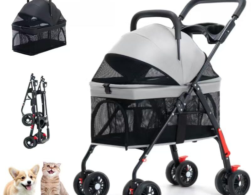 Unleash Adventure: The Ultimate 3-in-1 Pet Stroller Review!