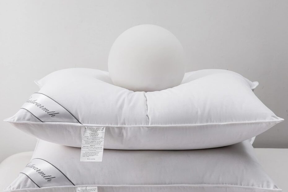 Unwind in Luxury: Review of Natural Goose Down & Feather Pillows for Ultimate Comfort